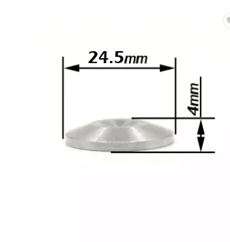 Stainless Steel Speaker Spike Isolation Foot Stand Cone Pads Shock-absorbing Stand Feet for Turntable AMP CD DAC Recorder