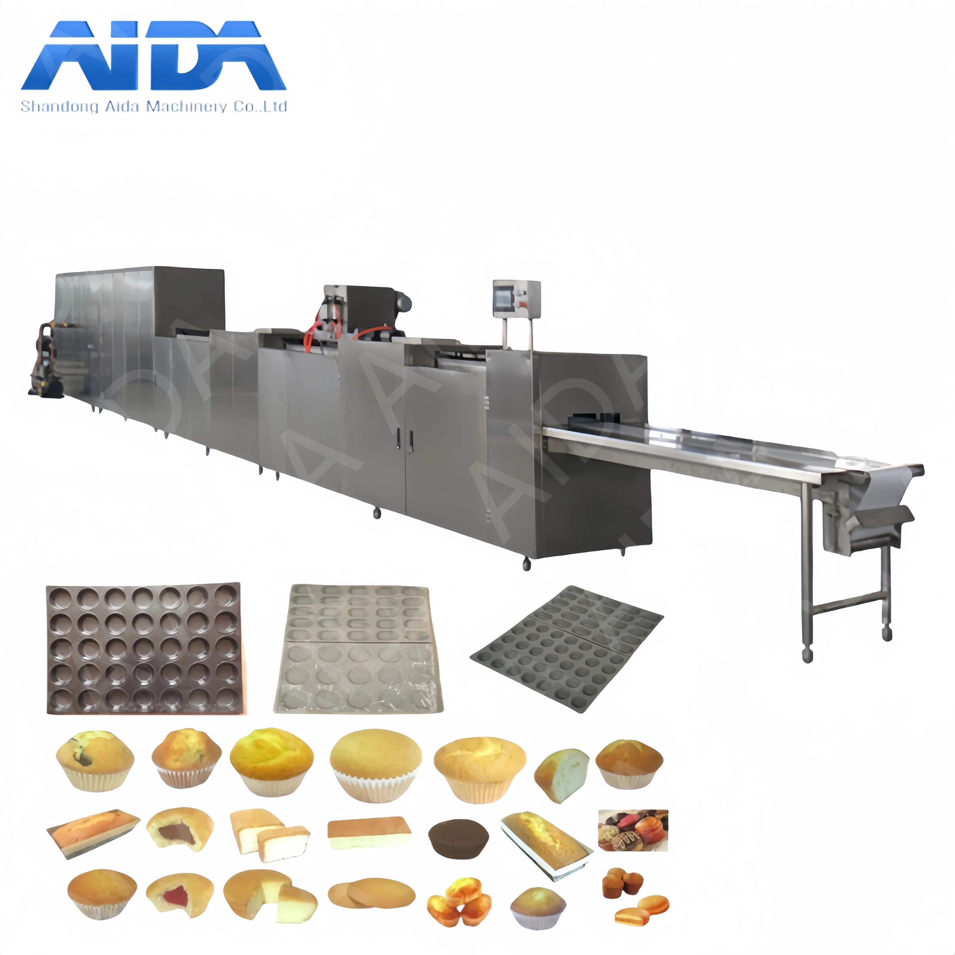 Automatic Cupcake Production Line Cupcake Making Machine for Muffin/Cupcake Making machine