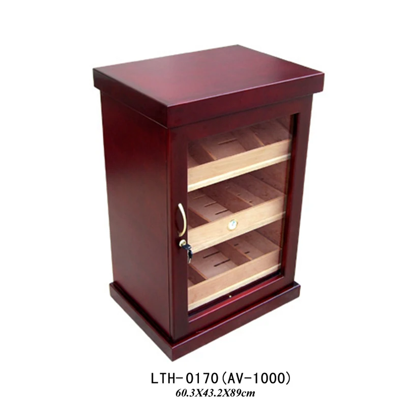 500 Cherry Cigar Display Humidors for Sale Used Humidor Cabinet Cigar Room Large Cigar showcase Rack Cabinet Humidor