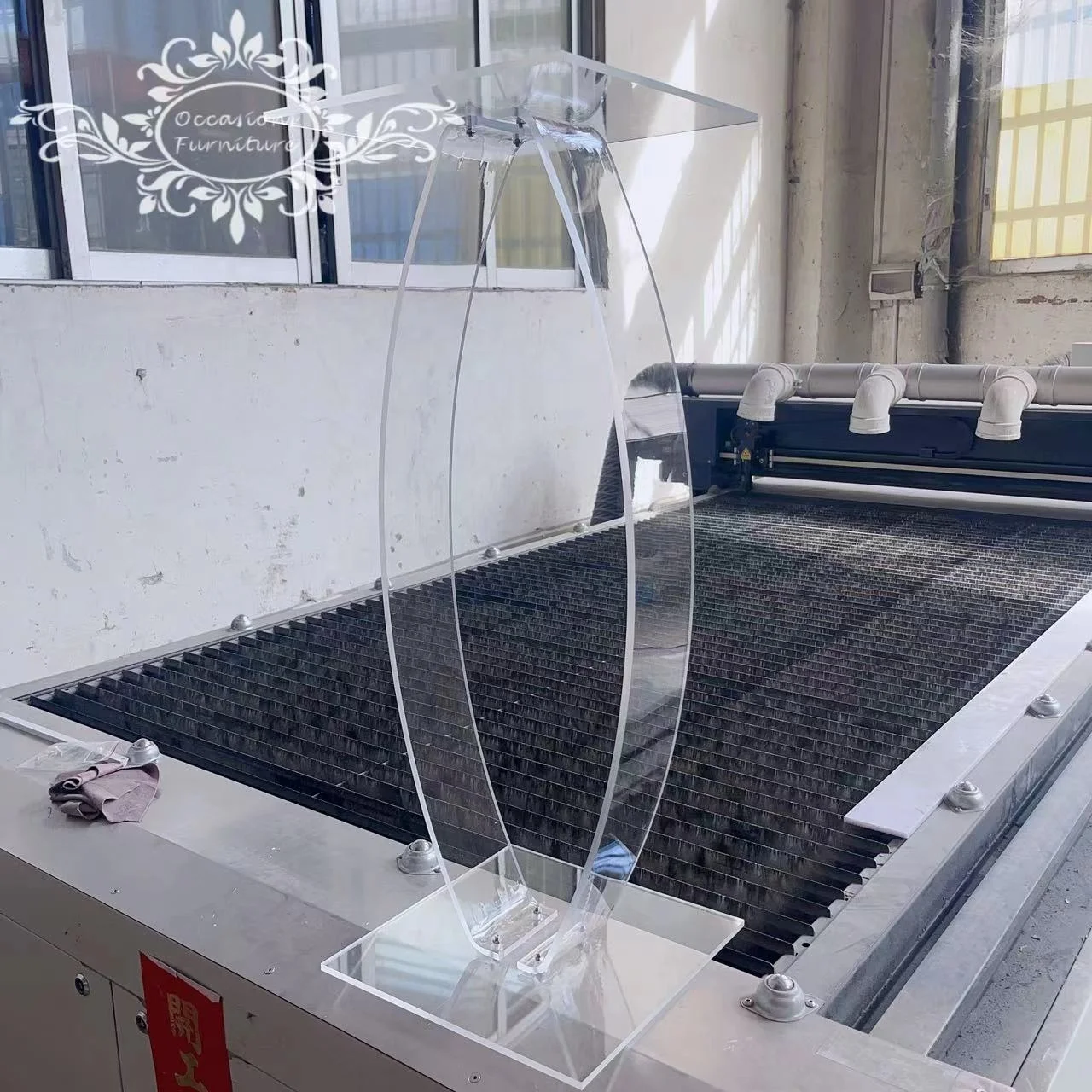 Acrylic Centerpiece Table Top Wedding Flower Stands