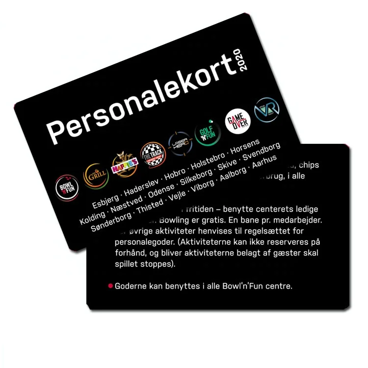 CT-078 Wholesales Customized Full Color Printing Discount card