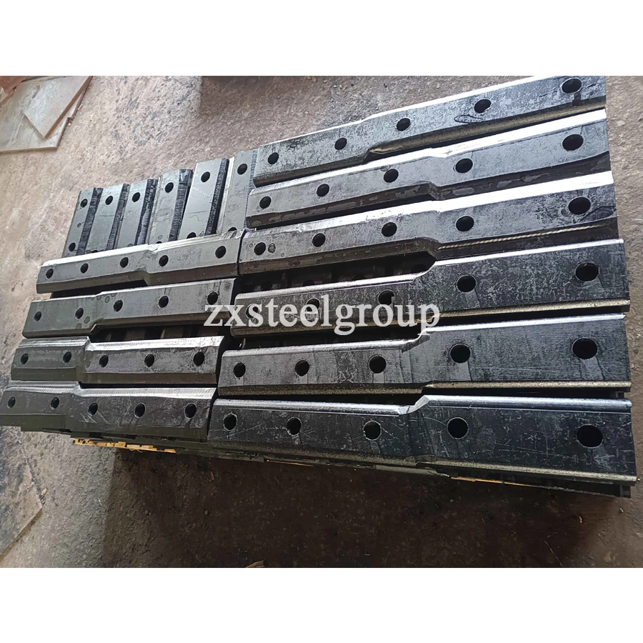 Wholesale Customized rail joint fastener 22kg rail fishplate on sale