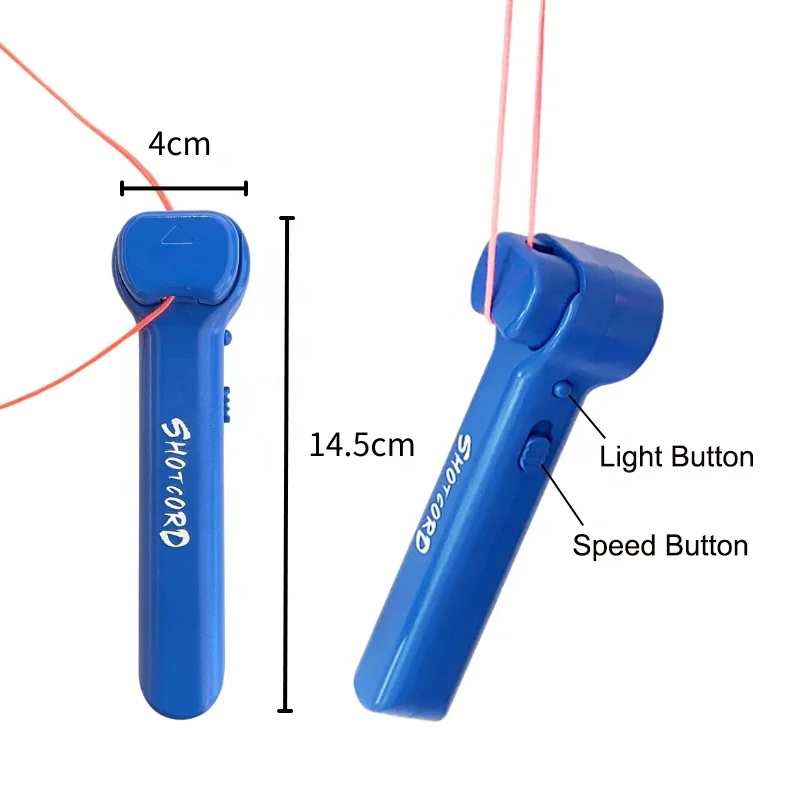 Manufactory Direct Loop Lasso Usb Rechargeable Rope Launcher Glow In The Dark Loop Lasso With Light