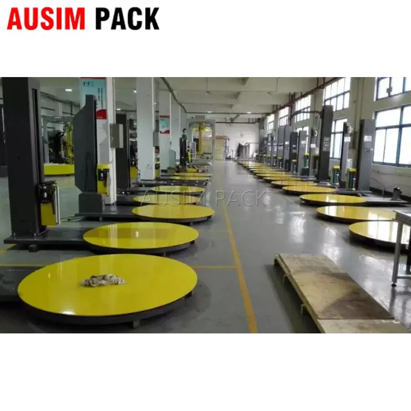 Original Brand New TO-263 Stretch Wrap Wrapping Film Pallet Machine With 2000kgs Loading