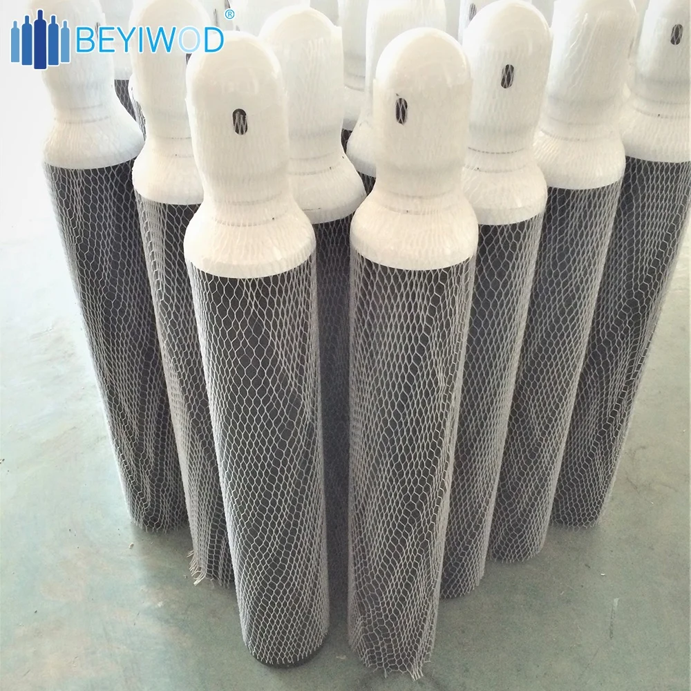 Industrial DOT UN ISO U.S.A standard 200 300 cubic foot Oxygen tank Argon Nitrogen gas cylinders with CGA540 CGA580 valve