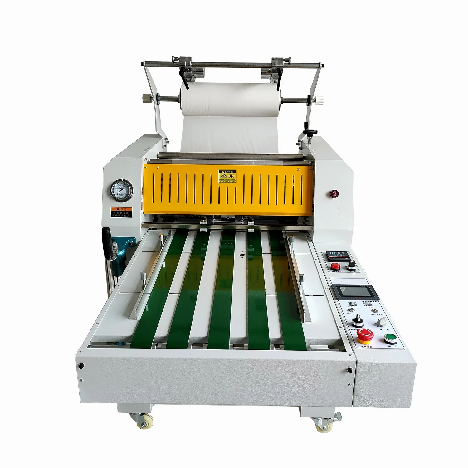 HP-520Z 520mm A2 Semi Automatic Roll Laminator with Automatic Cutting for Single or Double Sided Lamination