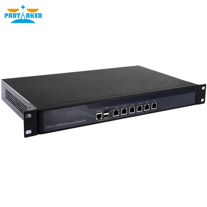 
Partaker R11 Core I7 7500U 1U Firewall Server Broadband VPN Router with 6*Gigabit lan Mikrotik PfSense ROS 
