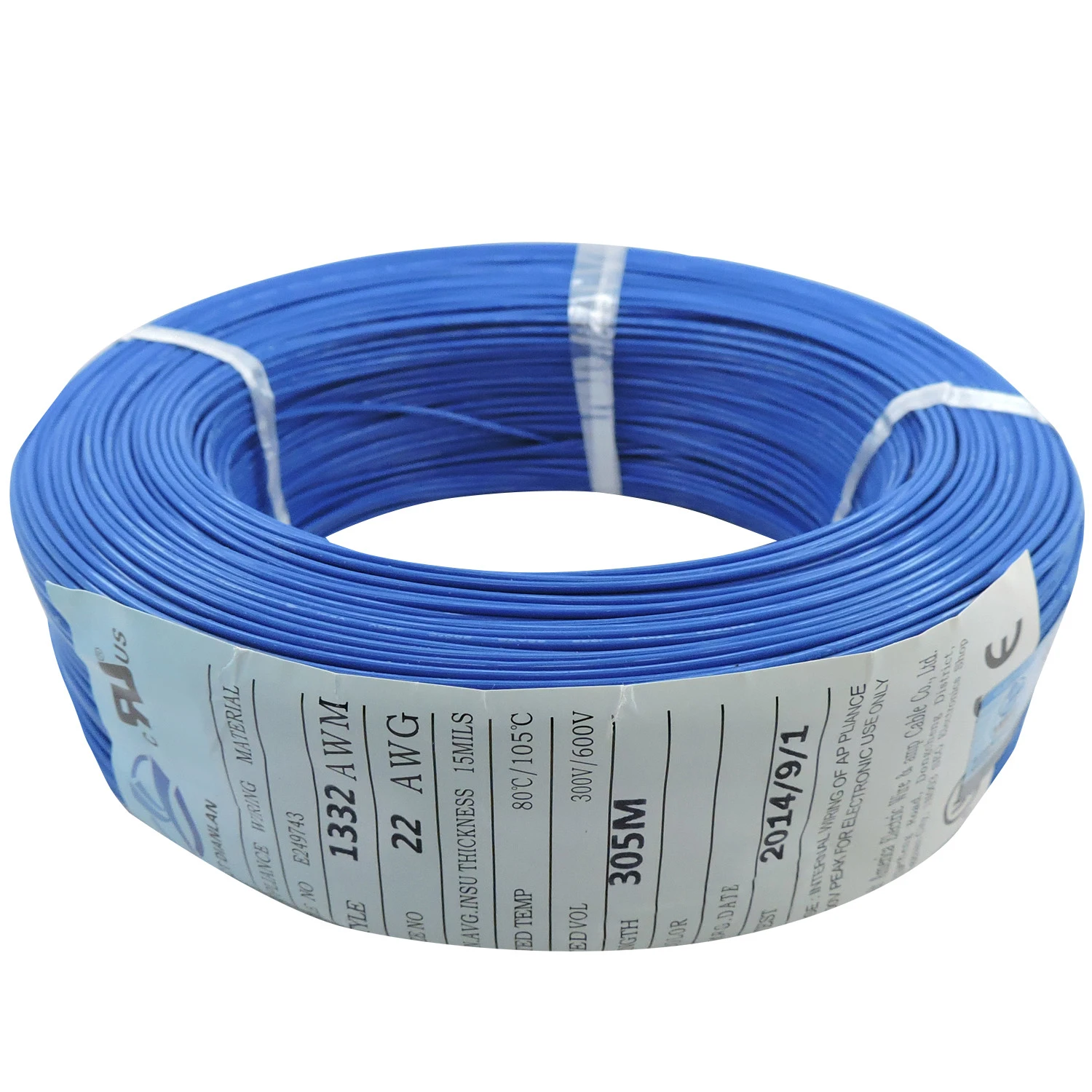 
UL certificate 18AWG 600v 200 degree high temperature FEP insulated coated electrical wire 