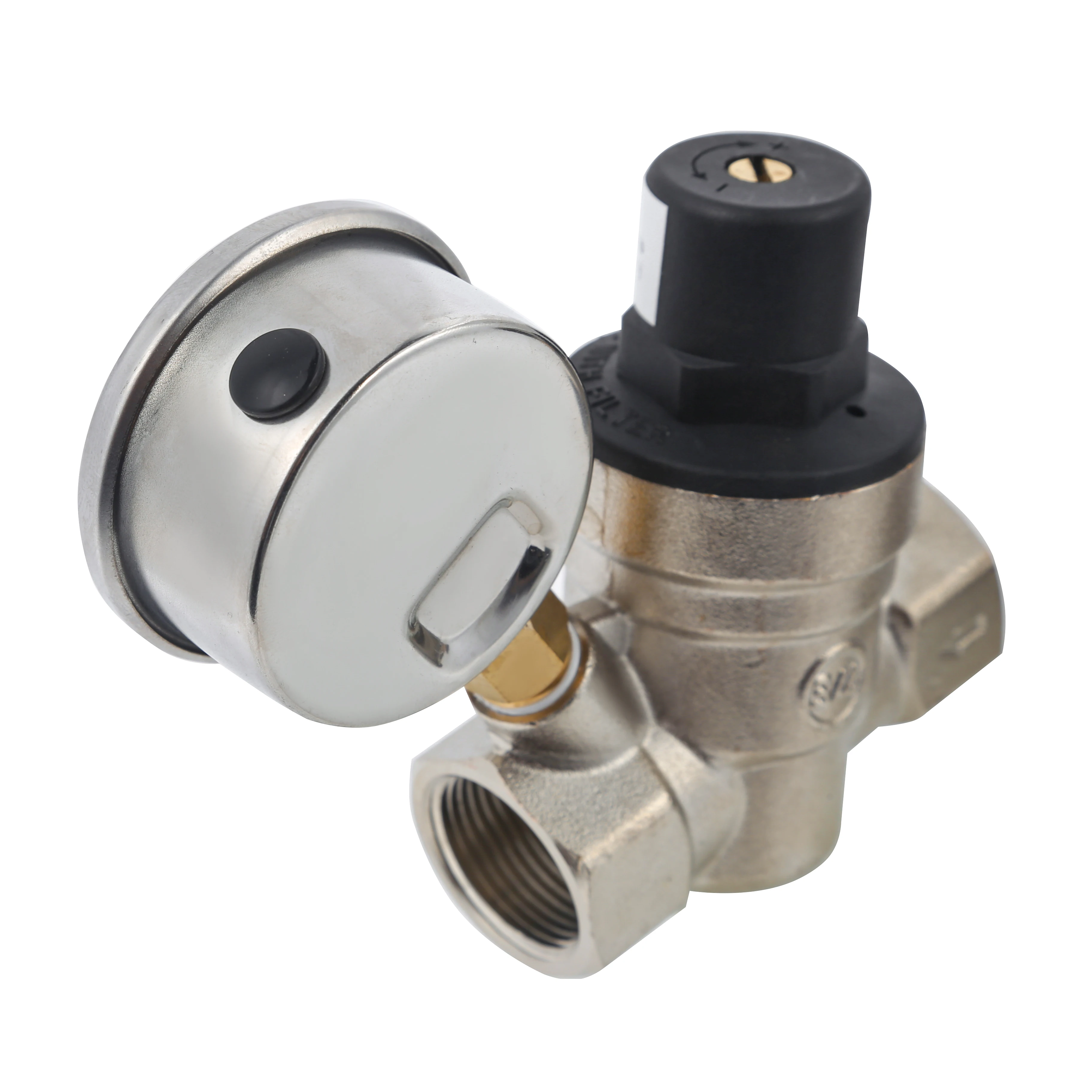 DN25 brass pressure reducing valve Water pressure regulator is suitable for domestic water heater filter pressure reducing valve