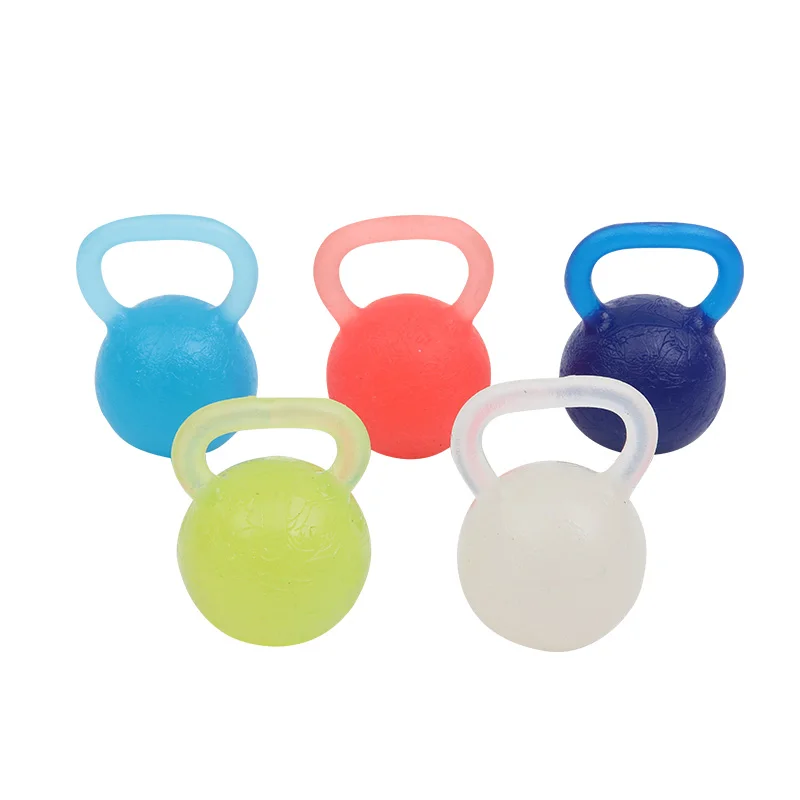 Finger Exercise Dumbbell Shape Squeeze Bounce Stress Release Flexibility Training Ball