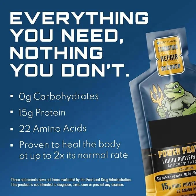 Post Workout 22 Amino Acids Concentrated Complete Hydrolyzed oral liquid collagen Protein Shots