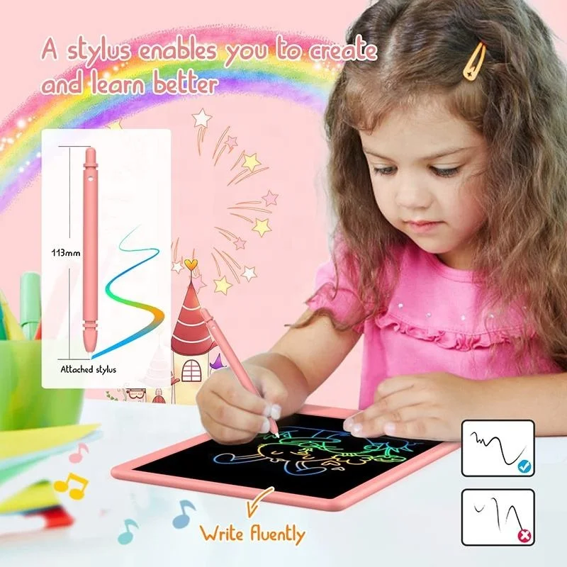 New Innovative Stationery Product 8.5 Inch LCD Writing Tablet Kids Electronic Writing Pad Erasable Magnetic Drawing Pad For Kids