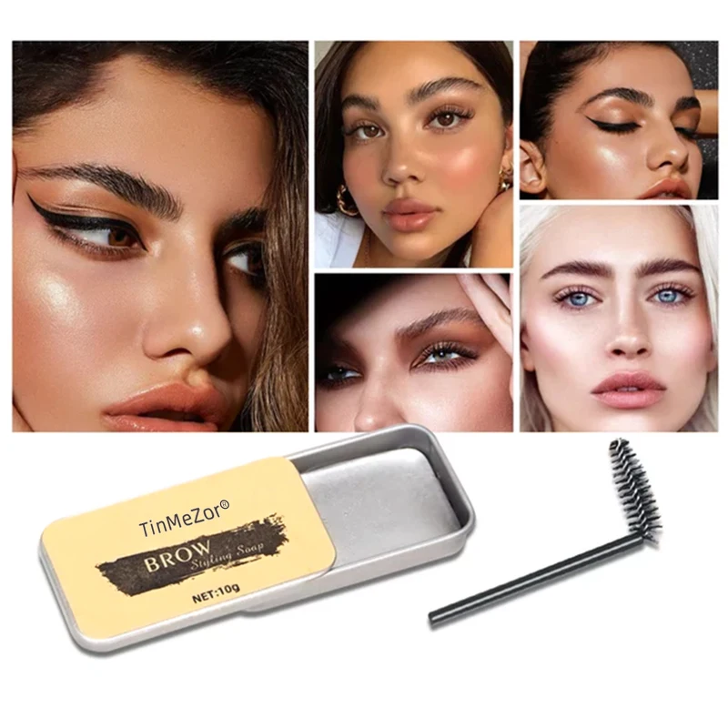 Good Selling Brow Wax Waterproof Soap Pen Gel Stamp Powder Styling Eyebrow Tools