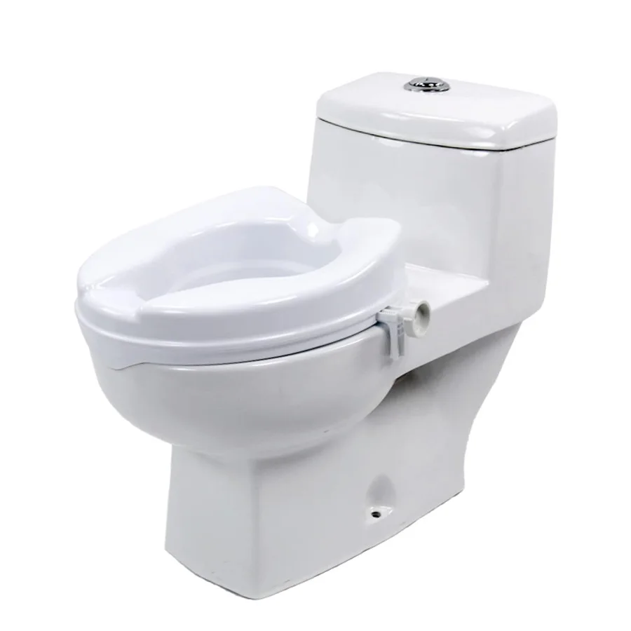 Easy Handicapped Installation Raised Elevated Toilet Seat Riser Toilet Seat for Disabled People