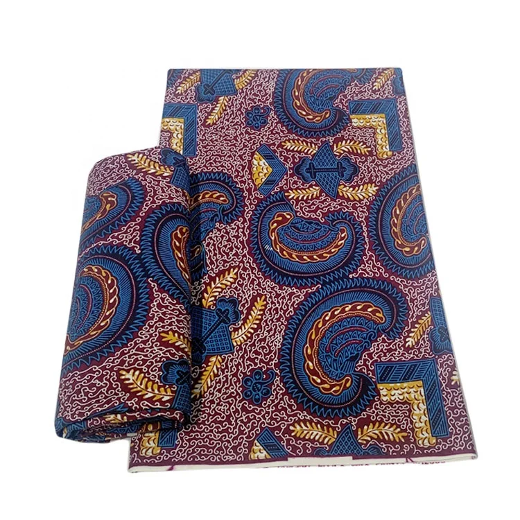 Yachitex High Quality Wholesale Wax Print Fabric African For Costume