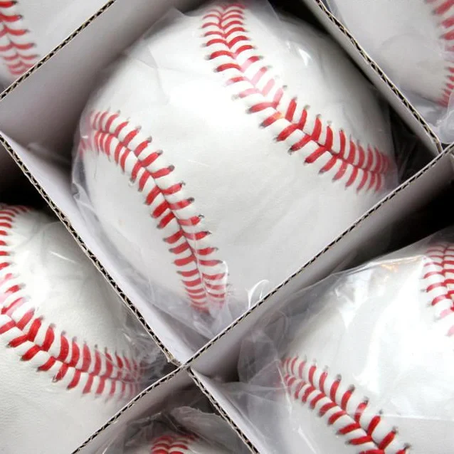 New White Baseball Training Base Ball Softball Exercise Sport Team Game Hard/Soft Baseball Balls