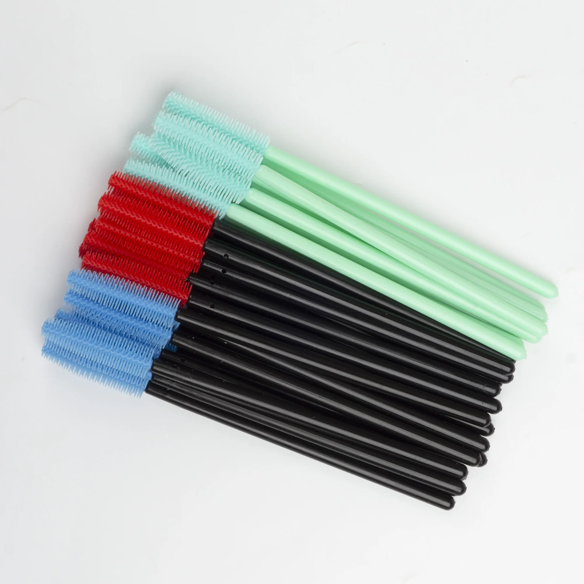 Comelylash Disposable Makeup Mini Brushes Eyelash Extension Applicator Eyebrow Silicone brushes Lash Separating Tools Mascara Wands