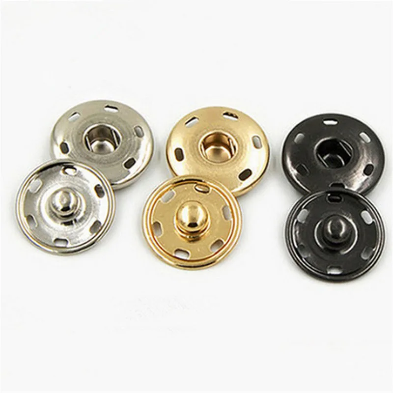 High quality custom 4 hole sewing button garment metal buttons available for sew on machine