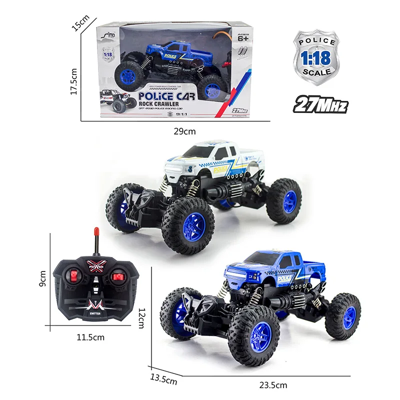
PICKUP High Speed Cars 1:18 Scale 4 function RC Rock Crawler Motorcycle with light remote control car rc car radio control toy 