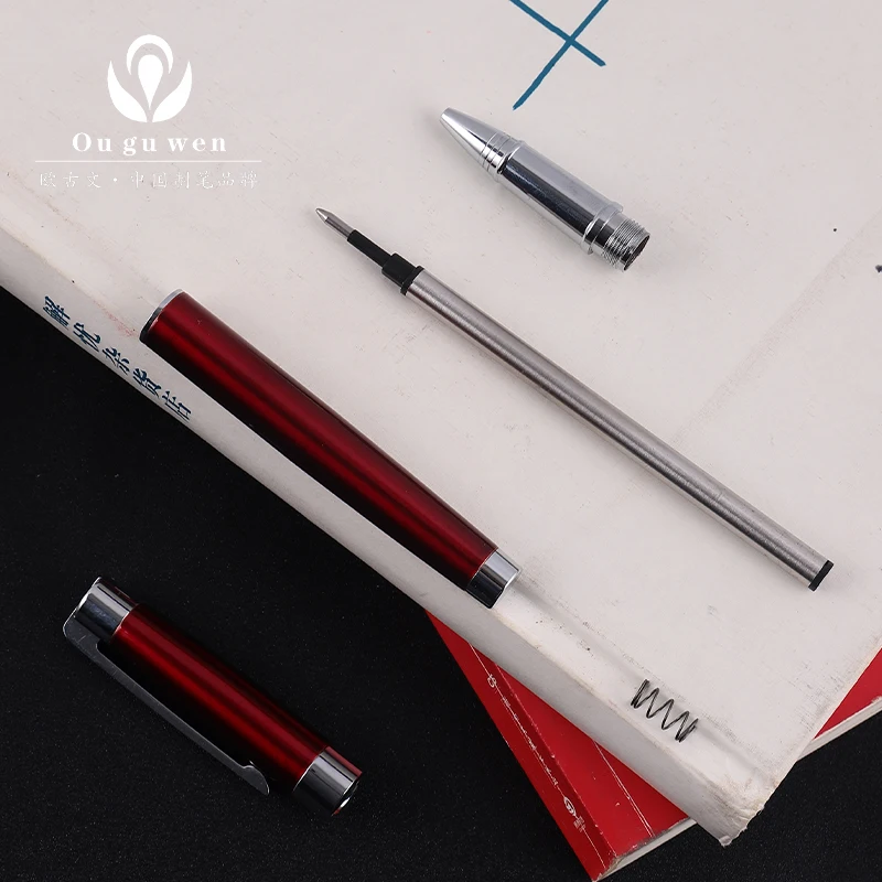 High-grade Office roller Pen Metal Signature Pen Promotion Ballpen  Advertising Ballpoint Pen