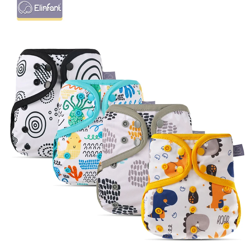 Elinfant XL size suit 10-20kg Big baby waterproof Cloth Diaper Cover