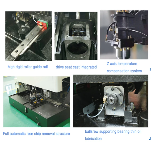 
VMC-850 hard rail 5-axis machining center cnc milling machine 