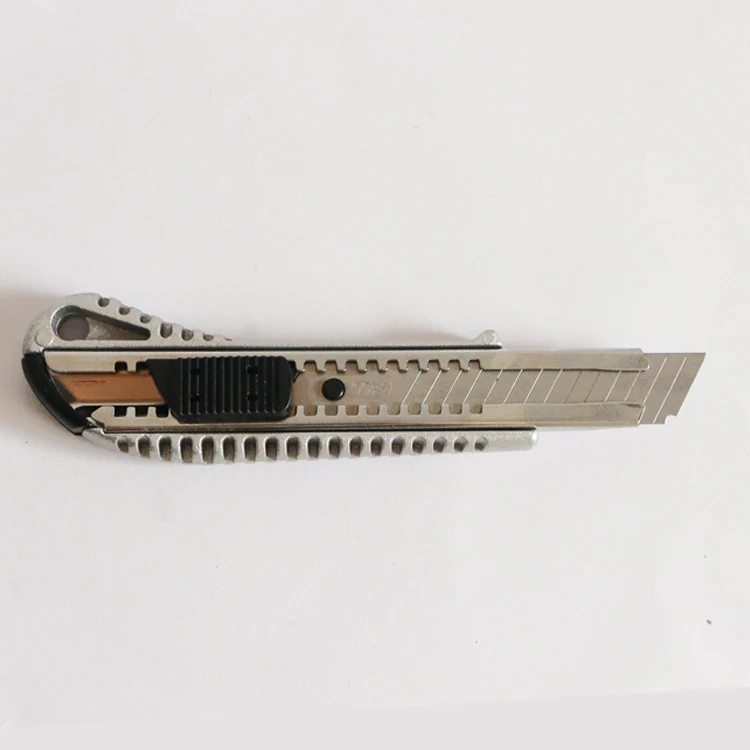 Скользящий Открытый нож быстрое изменение лезвия промышленный кнопочный резак плотная ткань резиновый режущий