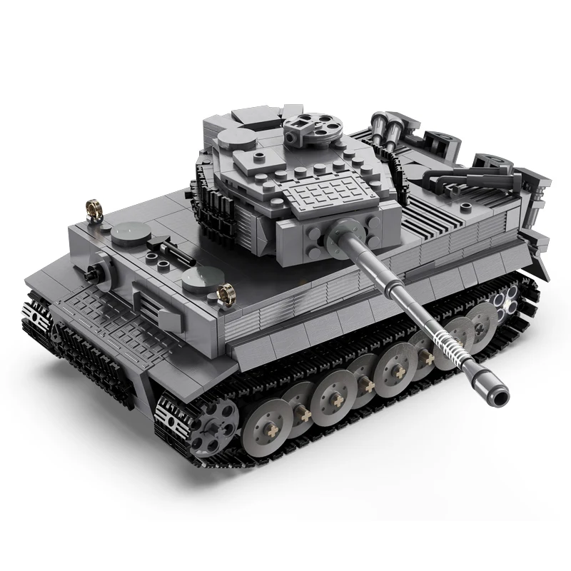 Cada C61071 Tiger Tank строительные блоки Ww2 Военная серия кирпичи немецкая военная модель оружия Moc набор игрушек ABS