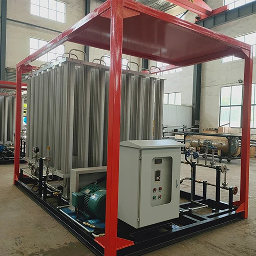 Portable High Pressure Oxygen Gas Cylinder Filling Skid