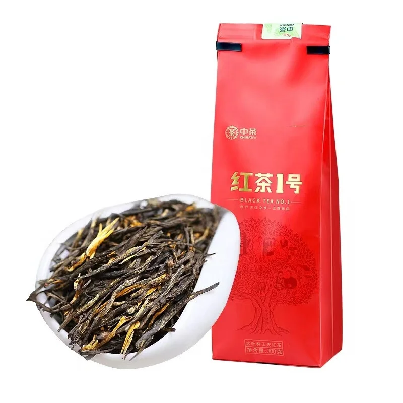FQ13 Wholesale Factory Supply price negotiable cha High Quality Chinese Big Leaves Yunnan Kung Fu Black Tea Loose Fermented Tea