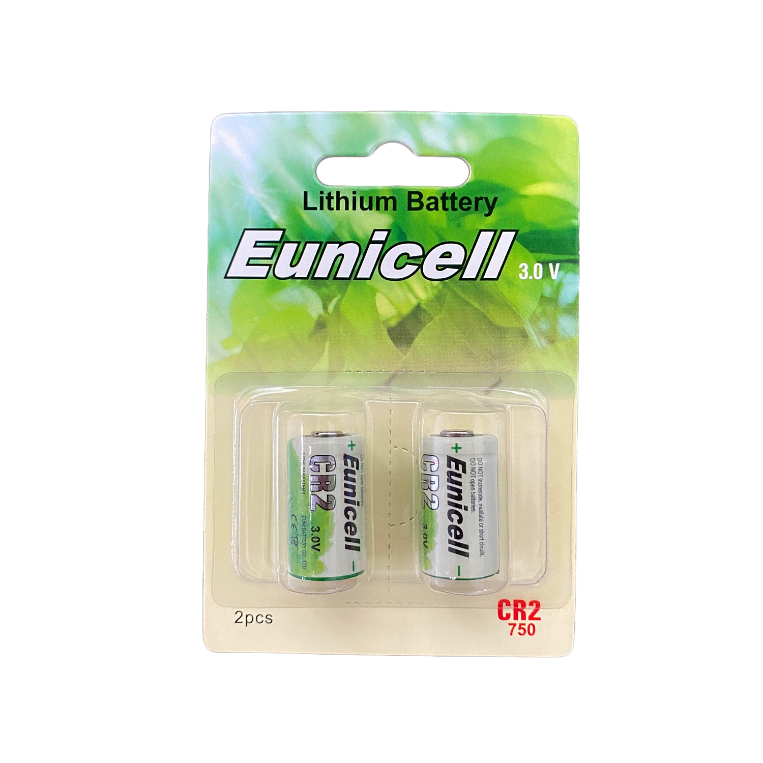 Cylindrical 3 Volts KCR2 RLCR2-2 CR2 Lithium Battery