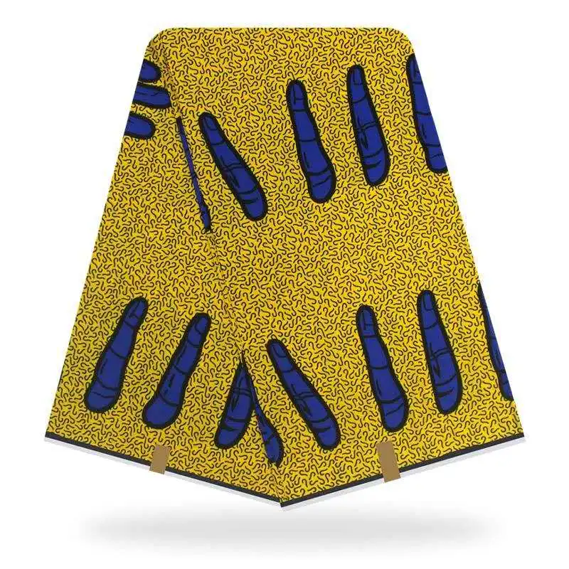 
High quality 100% cotton African holland wax fabric 