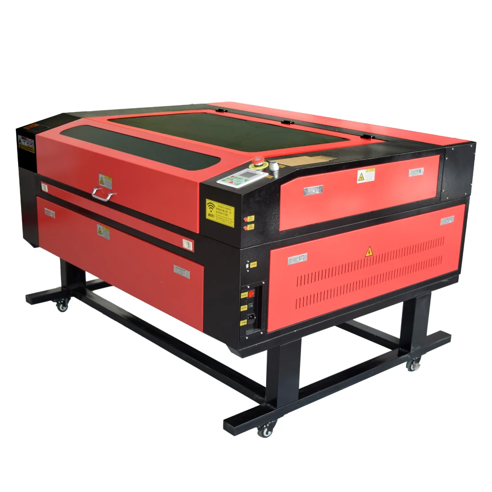laser cutting machine 1080 co2 laser engraving machine with ruida reci 80w 100w 130w 150w single/multiple heads