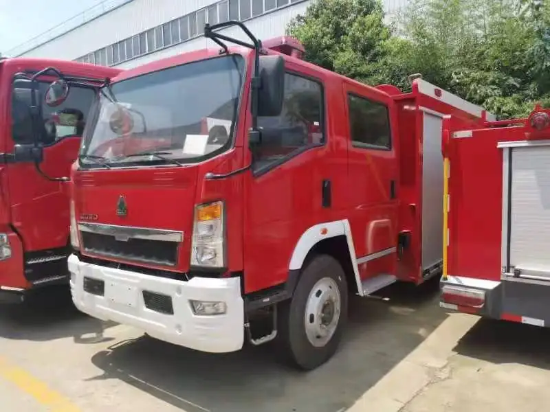 China Fire Fighter Truck 4x2 4x4 6x4 Big Foam Multi-Function Rescue Fire Engine Fighting Truck