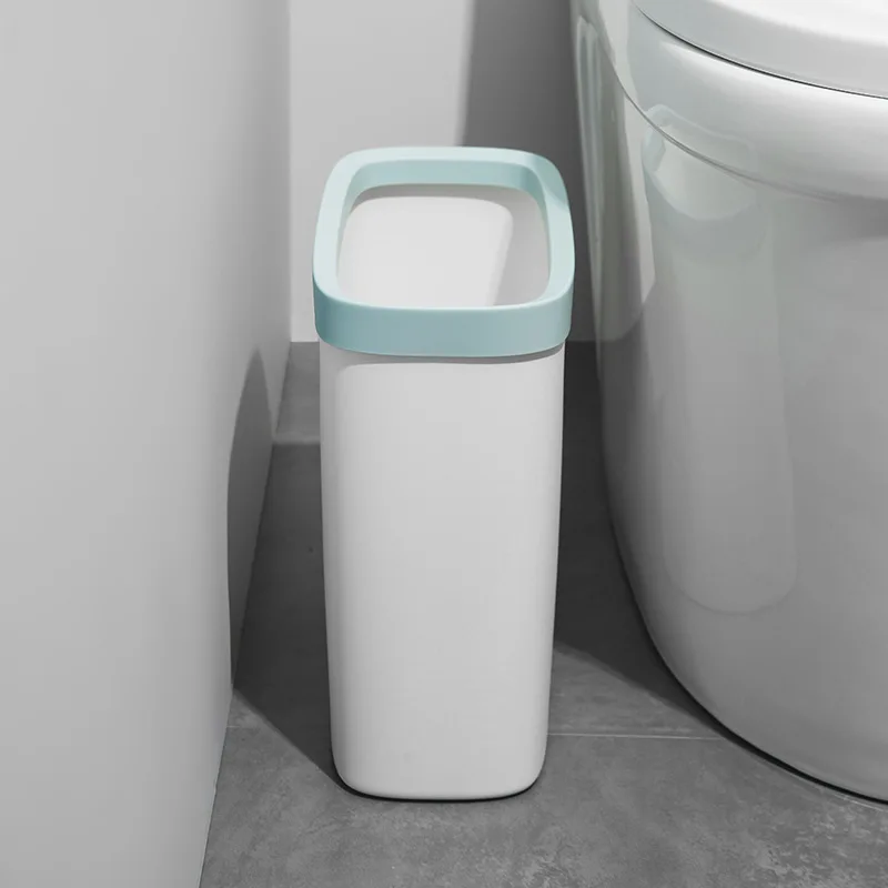 
mini car trash bin household garbage bin kitchen living room bedroom bathroom trash can waterproof car trash can with lid 