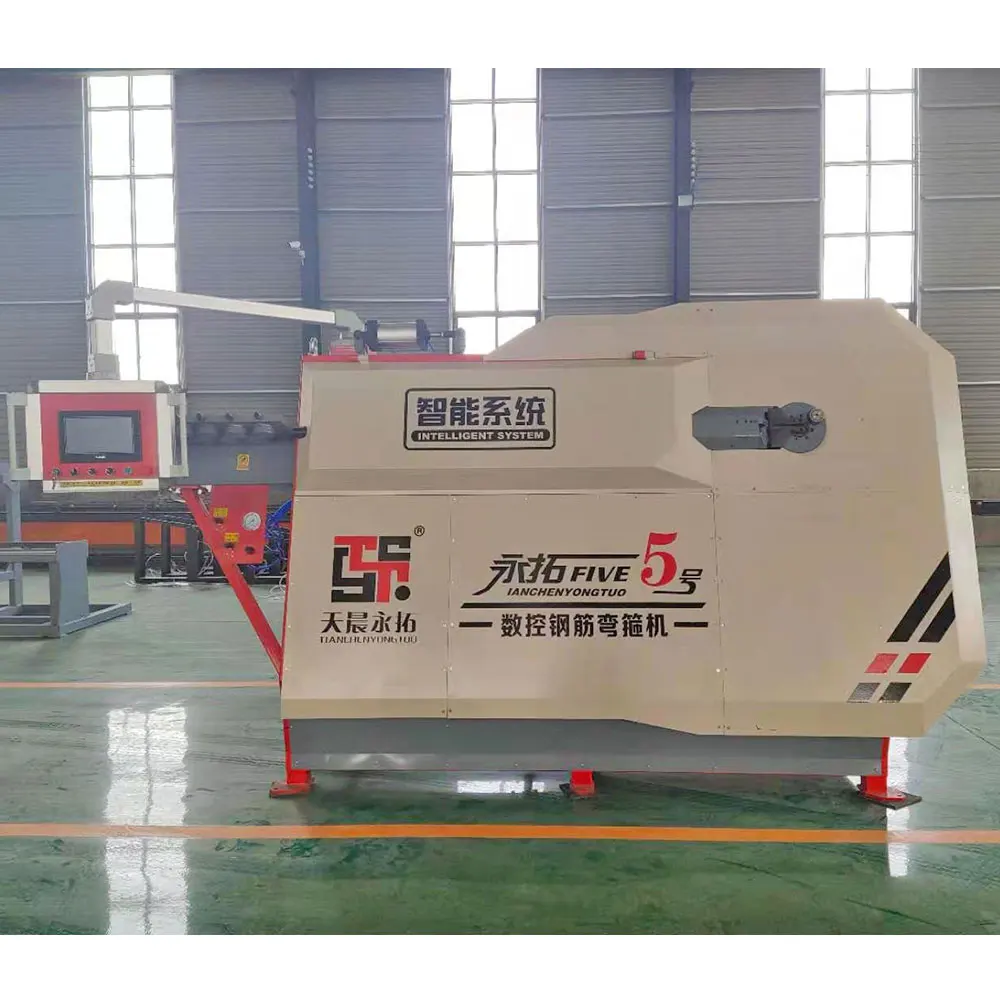 TCYT Automatic Rebar Manual Stirrup Concrete Form Steel Bending Machine Automatic CNC steel bar hoop machine