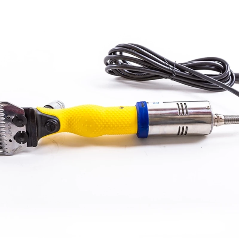 BEIYUAN Wool Clipper  Portable  Electric Sheep Shearing Machine Clipper AC DC Wool Scissor 9 /13 Straight Blade Sheep Farm Tool