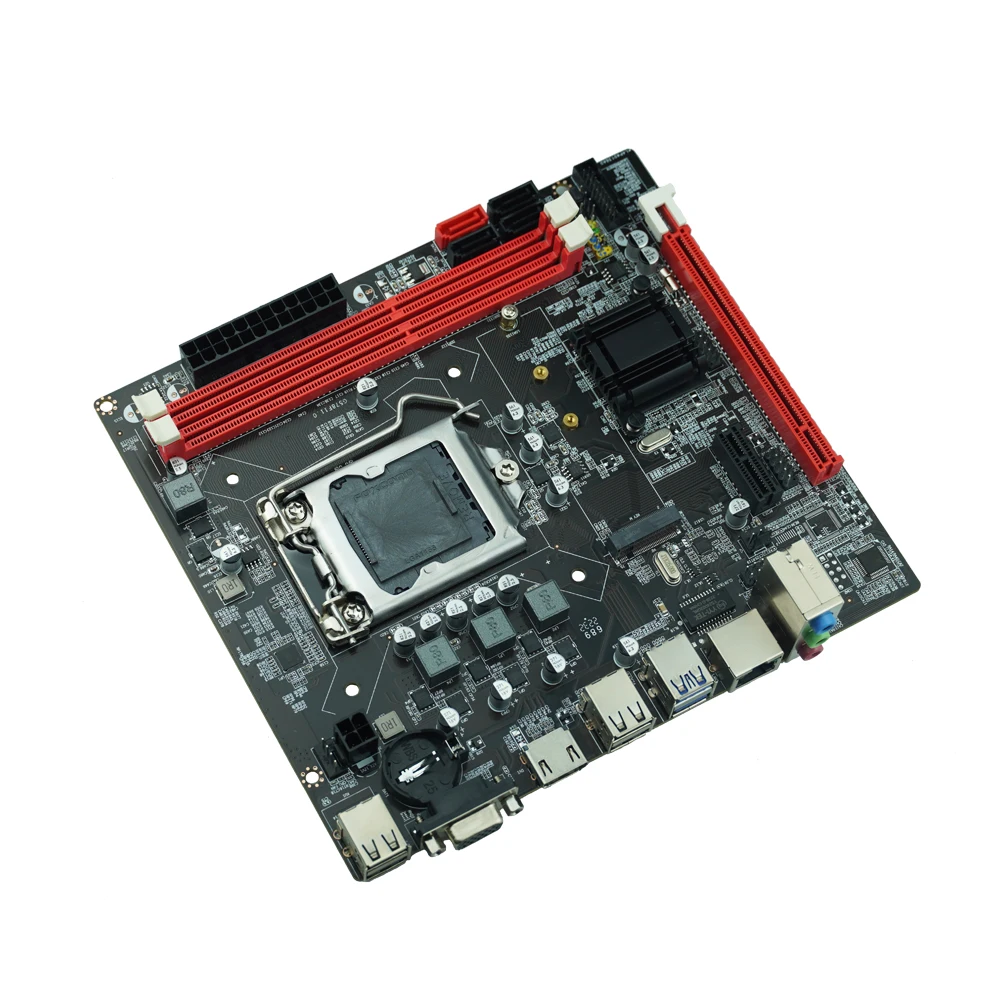 B75 материнская плата 2025 1155LGA Core i3 i5 i7 ОЗУ 16 ГБ ddr3 китайская настольные ПК Материнские платы