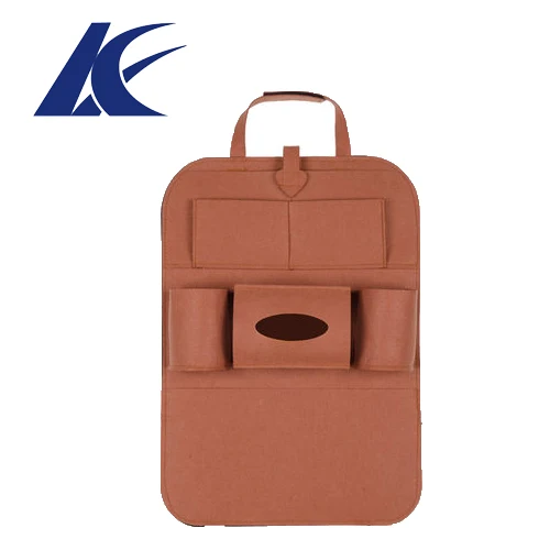 
Multipocket Felt Back Seat Beverage Book Toy Diaper Organizer Bag/ Wider Use Car Back Felt Seat Storage Organizer 