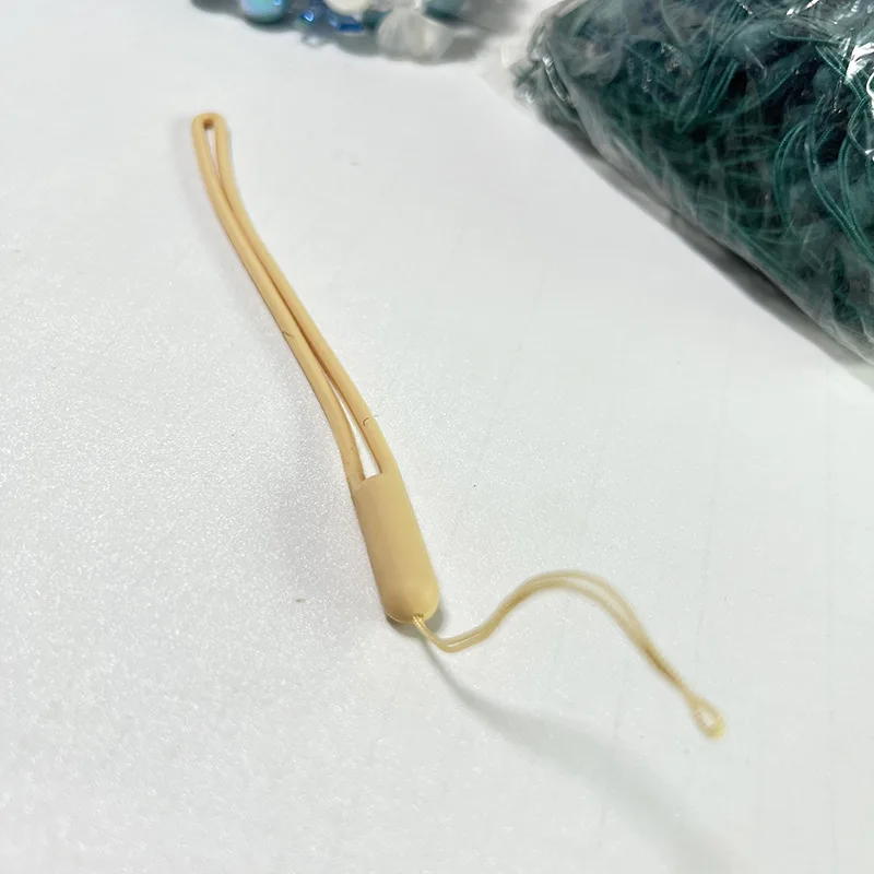 Silicone bluetooth headset anti-lost rope Silicone lanyard u disk phone case fan anti-lost rope Colorful universal models