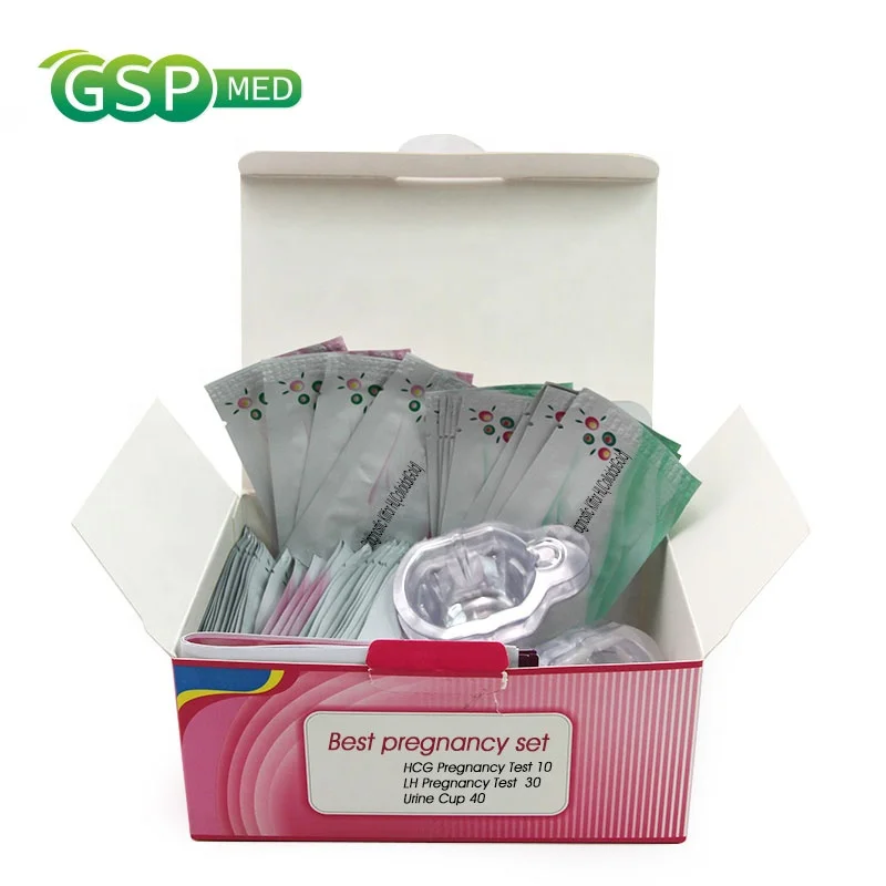 Custom Label Early Positive Accurate One Step HCG Midstream Urine Pregnancy Test Cassette