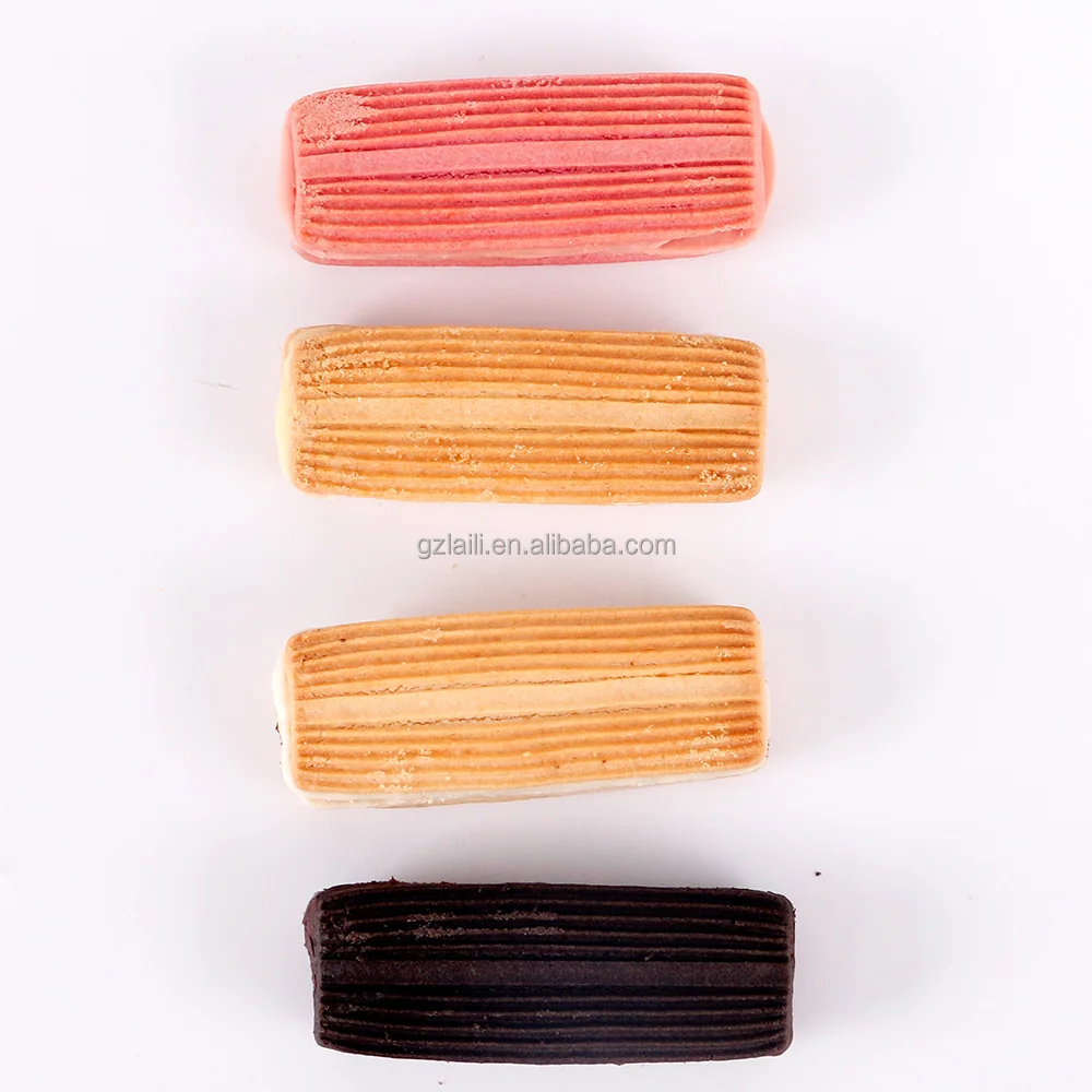 Wholesale Private Label Sweet Sandwich Biscuits Soft Coffee Cheese Corn Cocoa Lemon Halal Vanilla Cookies