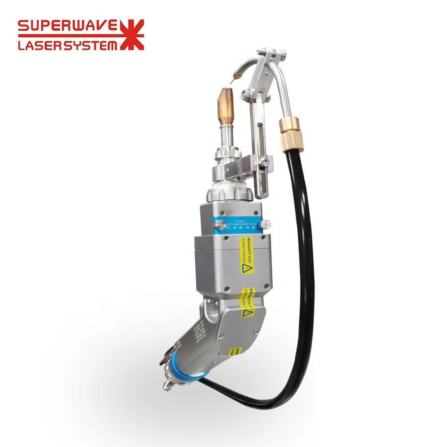 Ручная волоконная лазерная сварочная головка, лазерная сварка, алюминий, титан, нержавеющая сталь