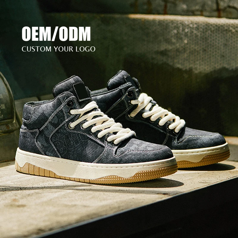 High Quality Chunky Skateboarding Shoes OEM Men Custom Sneakers Manufacturer With Logo