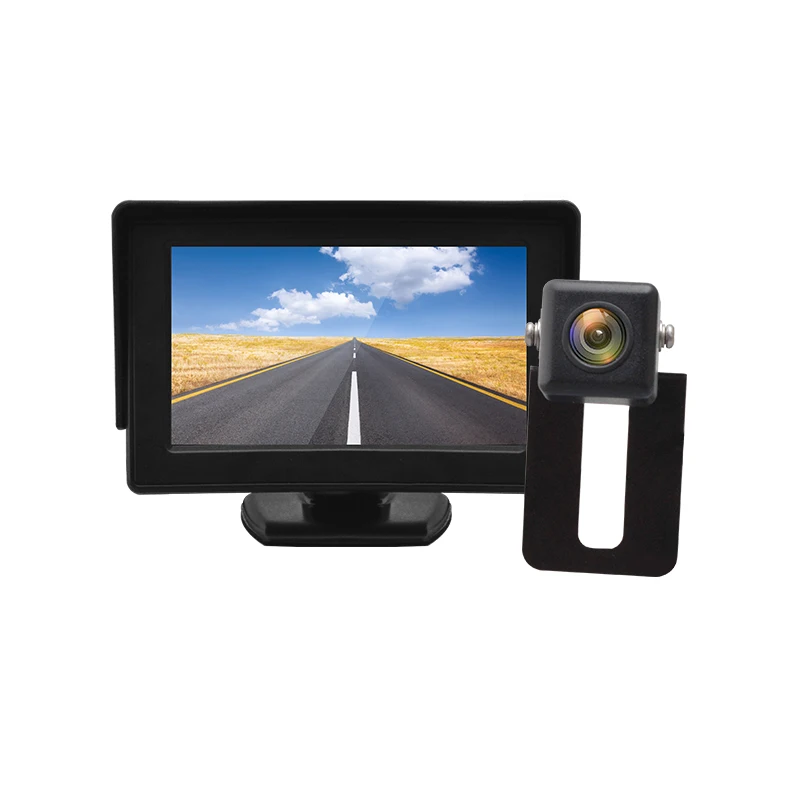 HD 4.3inch display monitor with car reversing camera