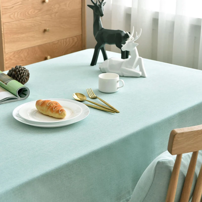 Custom lace tablecloth linen tablecloth for table decoration