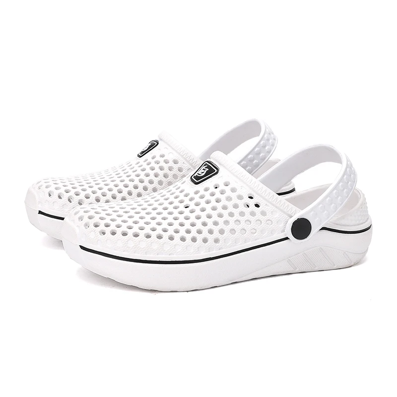 Hentol летний Пользовательский логотип белые рабочие сабо Eva доктор Сабо тапки Роскошные унисекс классические Сабо