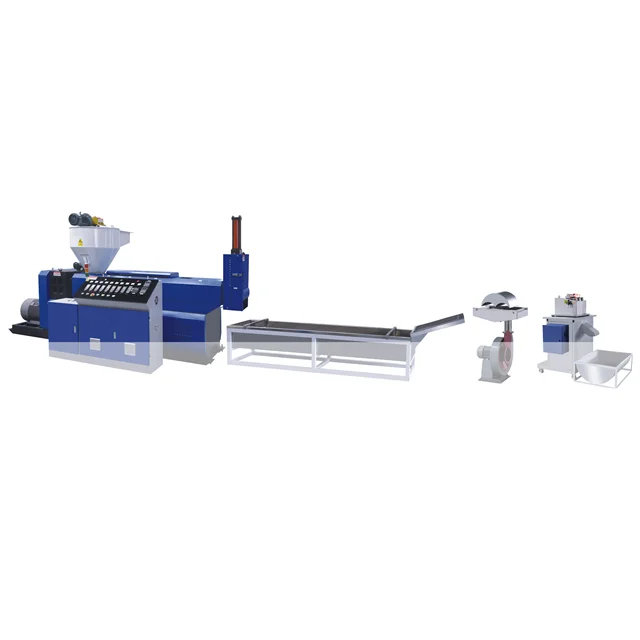 
waste plastic granulating machine recycling 