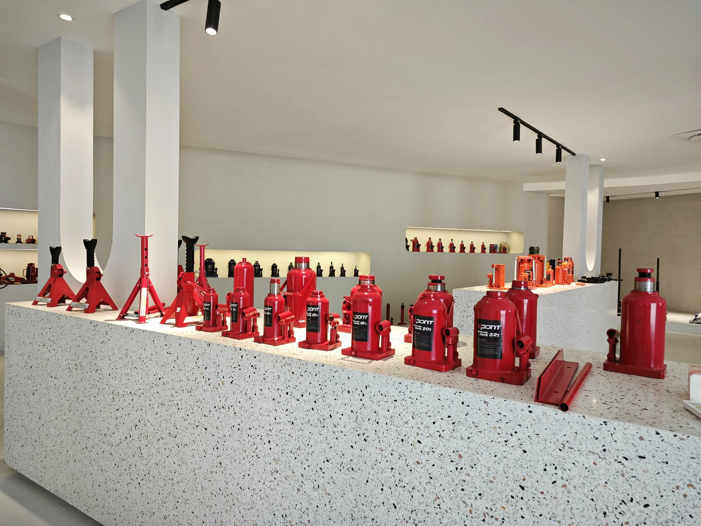 big red heavy duty Best price 32 T hydraulic bottle jack Repair Tools jack