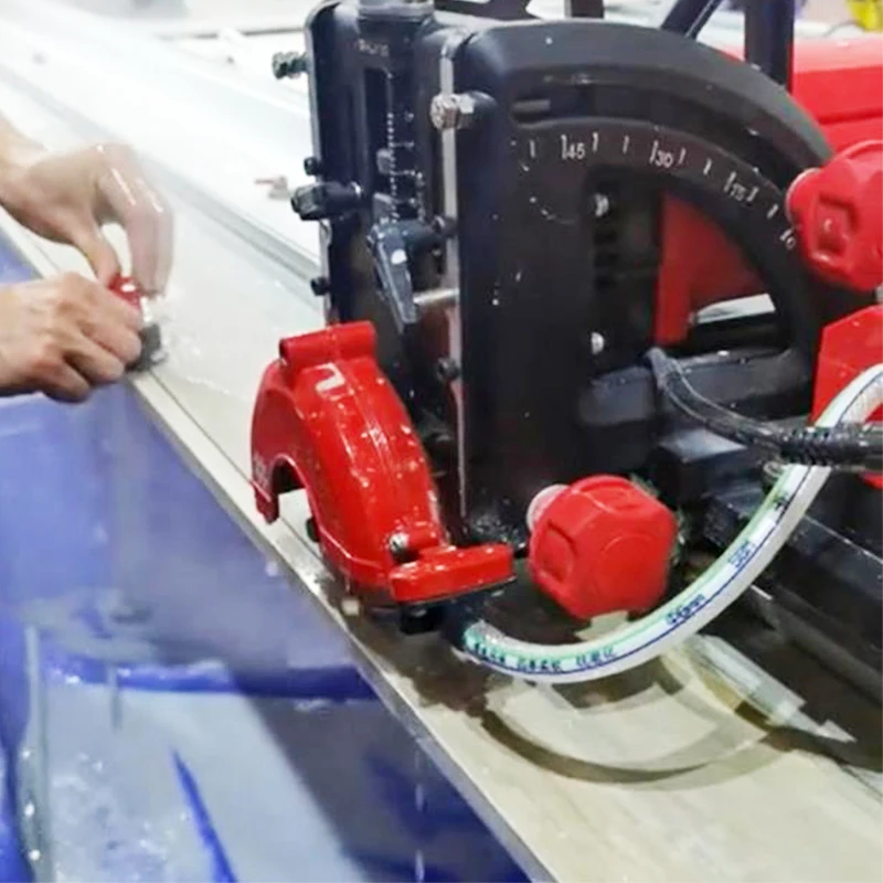 Automatic tile cutter 45 degree tile cutting machine 30mm cutting thickness stone machinery